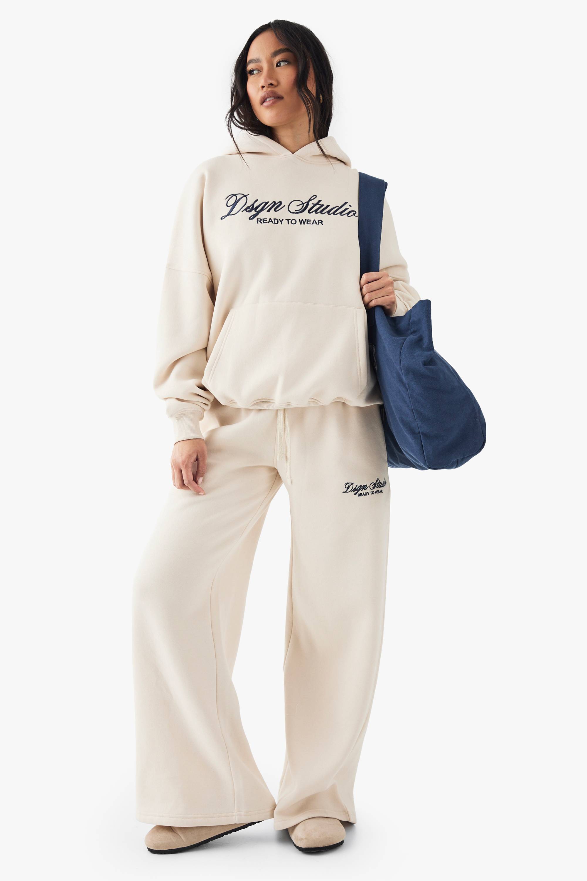 Jogging Jambe Droite Brodé DSGN Studio