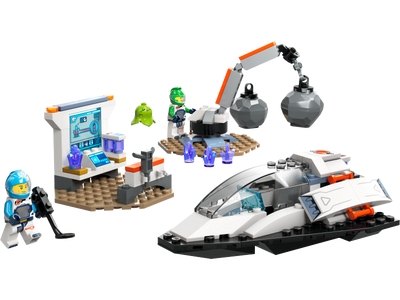 LEGO Ruimteschip en ontdekking van asteroïde (60429)