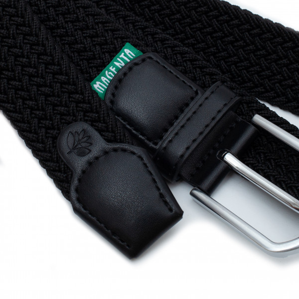CEINTURE TRESSÉE - NOIRE