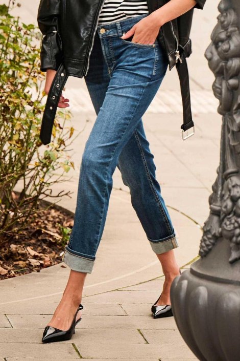 Mac blauwe dames jeans