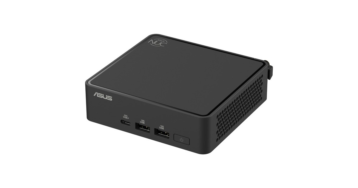 ASUSNUC 15 Pro Slim Kit RNUC15CRKU700002 barebone  (Zwart | Core Ultra 7 255 | Arc 140T)