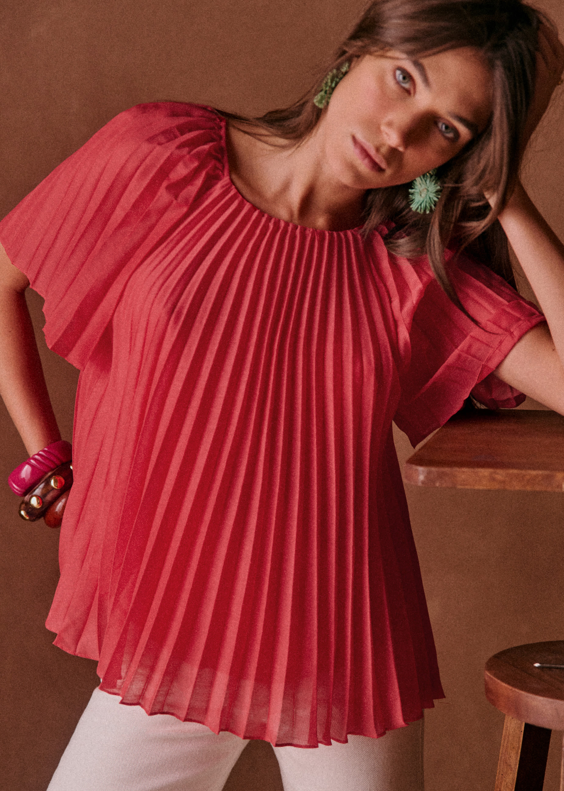 Blouse Romy - Coquelicot - E-SHOP/CHEMISES & BLOUSES 5905267
