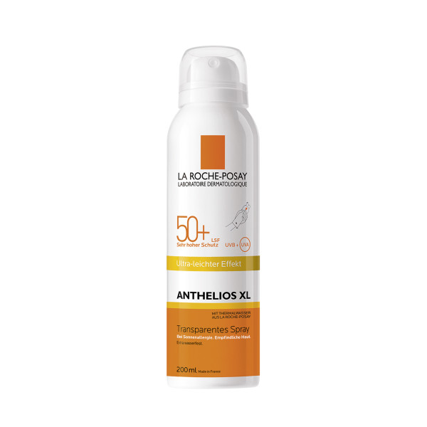 La Roche-Posay Anthelios Transparentes Körperspray Spray LSF50  Aeros 200 ml