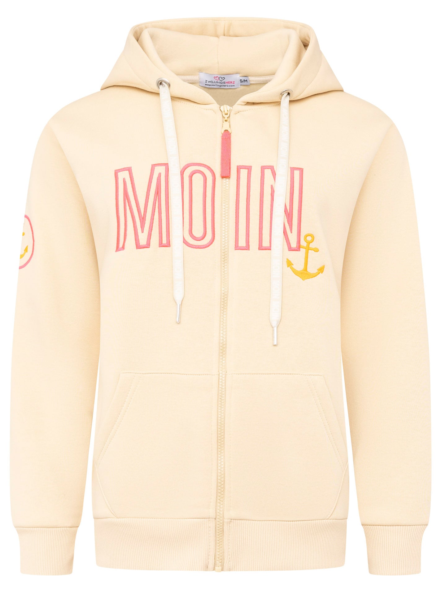 Zwillingsherz Kapuzensweatjacke »
