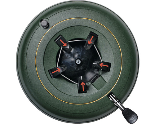 KRINNER Ultra Grip XXL kerstboomstandaard, max. boomhoogte 4 m, max. stamdiameter 17 cm, groen