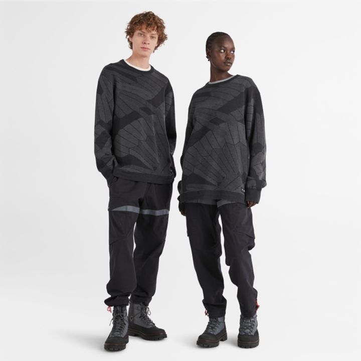 Moletom Timberland x Raeburn Knit Crewneck na cor cinza