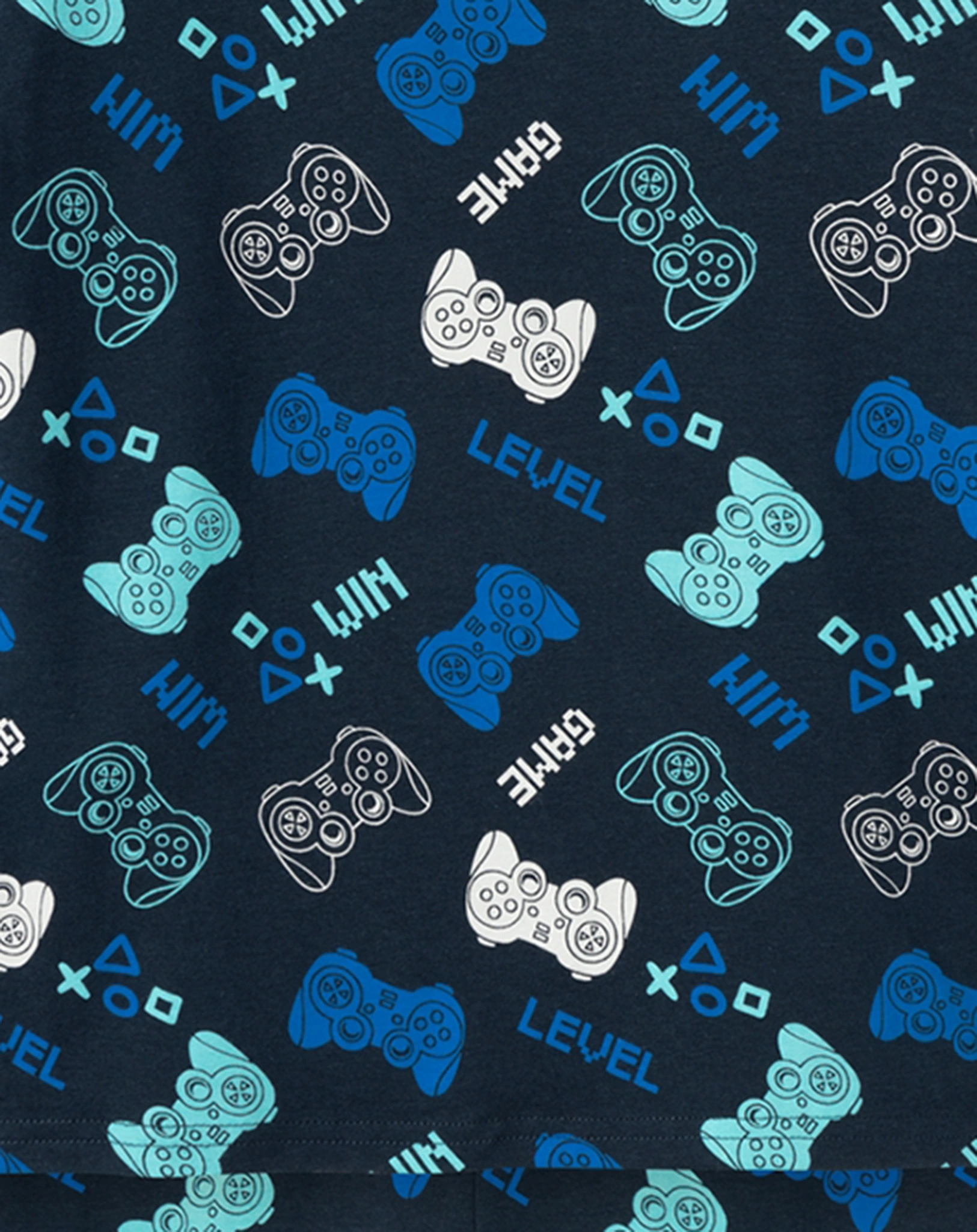 Schlafanzug NKMNIGHTSET GAMER lang in dark sapphire