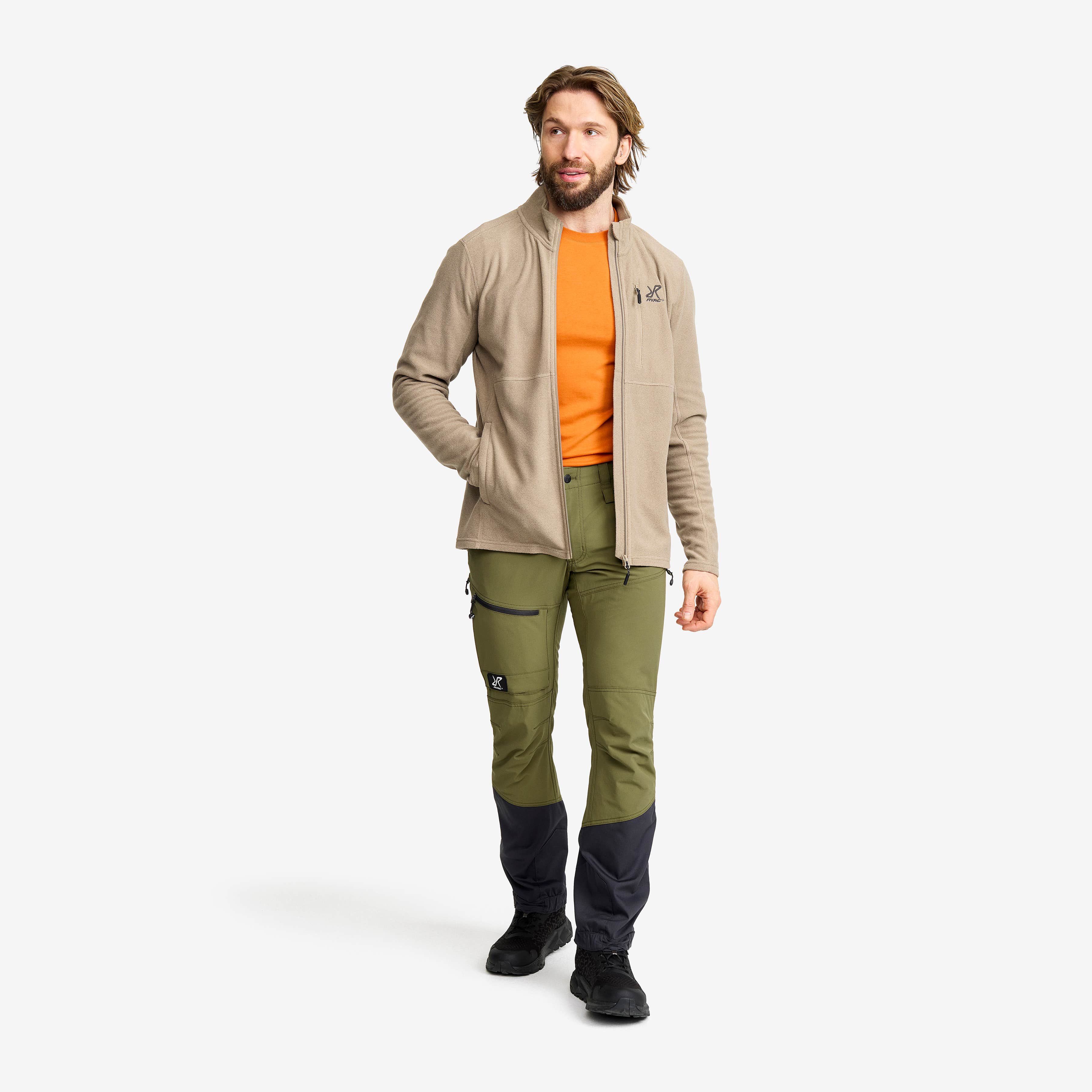 Range Pro Stretch Pants Herre Burnt Olive/Anthracite