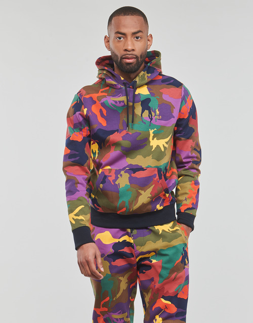 Polo Ralph Lauren - SWEATSHIRT CAPUCHE EN DOUBLE KNIT TECH Multicolor