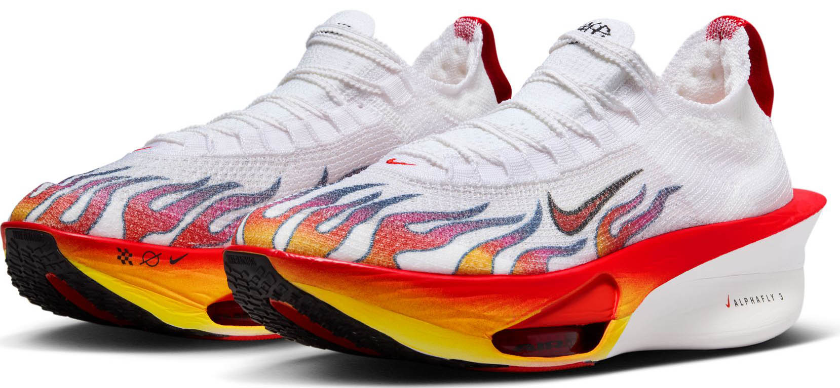 Alphafly 3 Premium Herre 100/White/Habanero Red/Black/University Red
