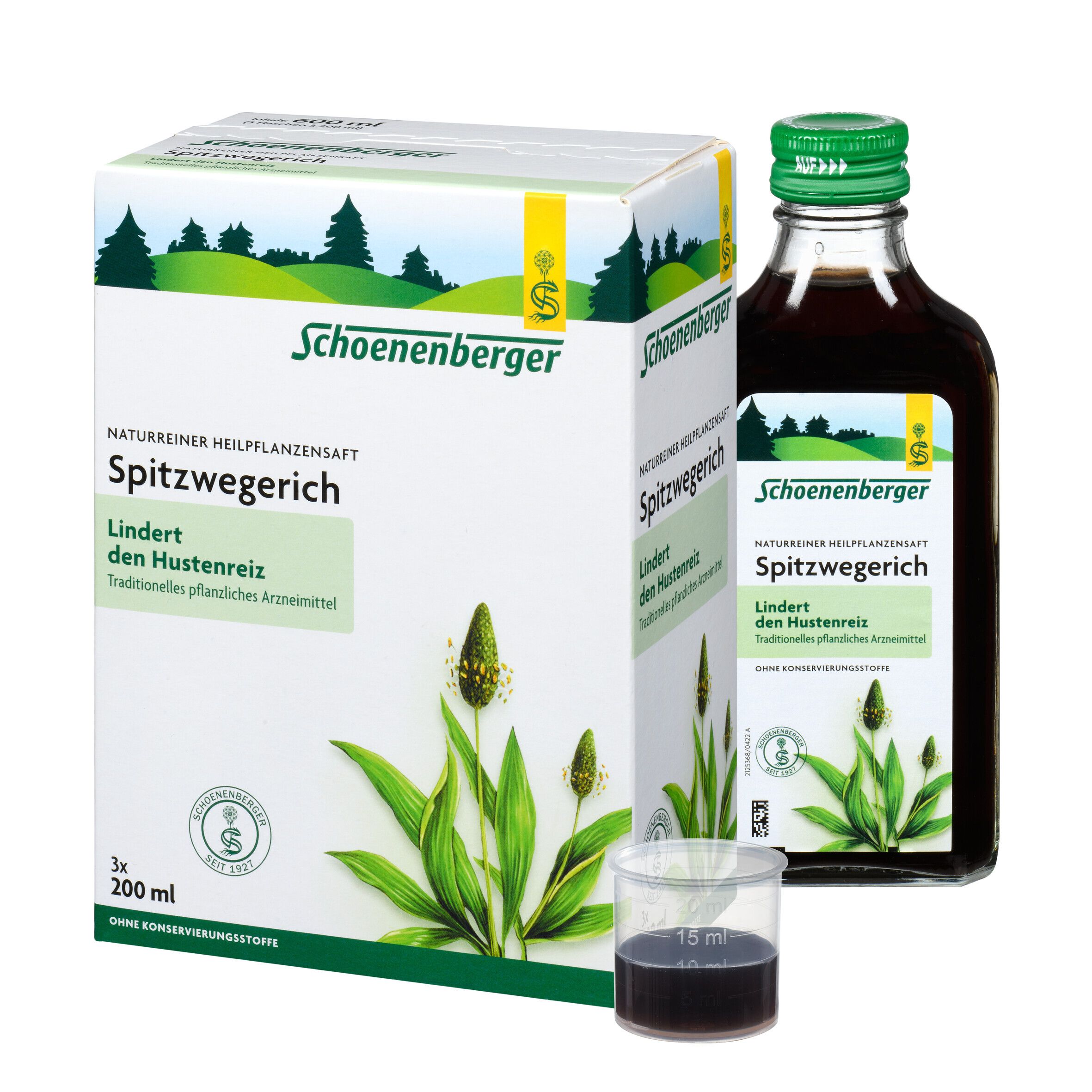 Schoenenberger® Heilpflanzensaft Spitzwegerich