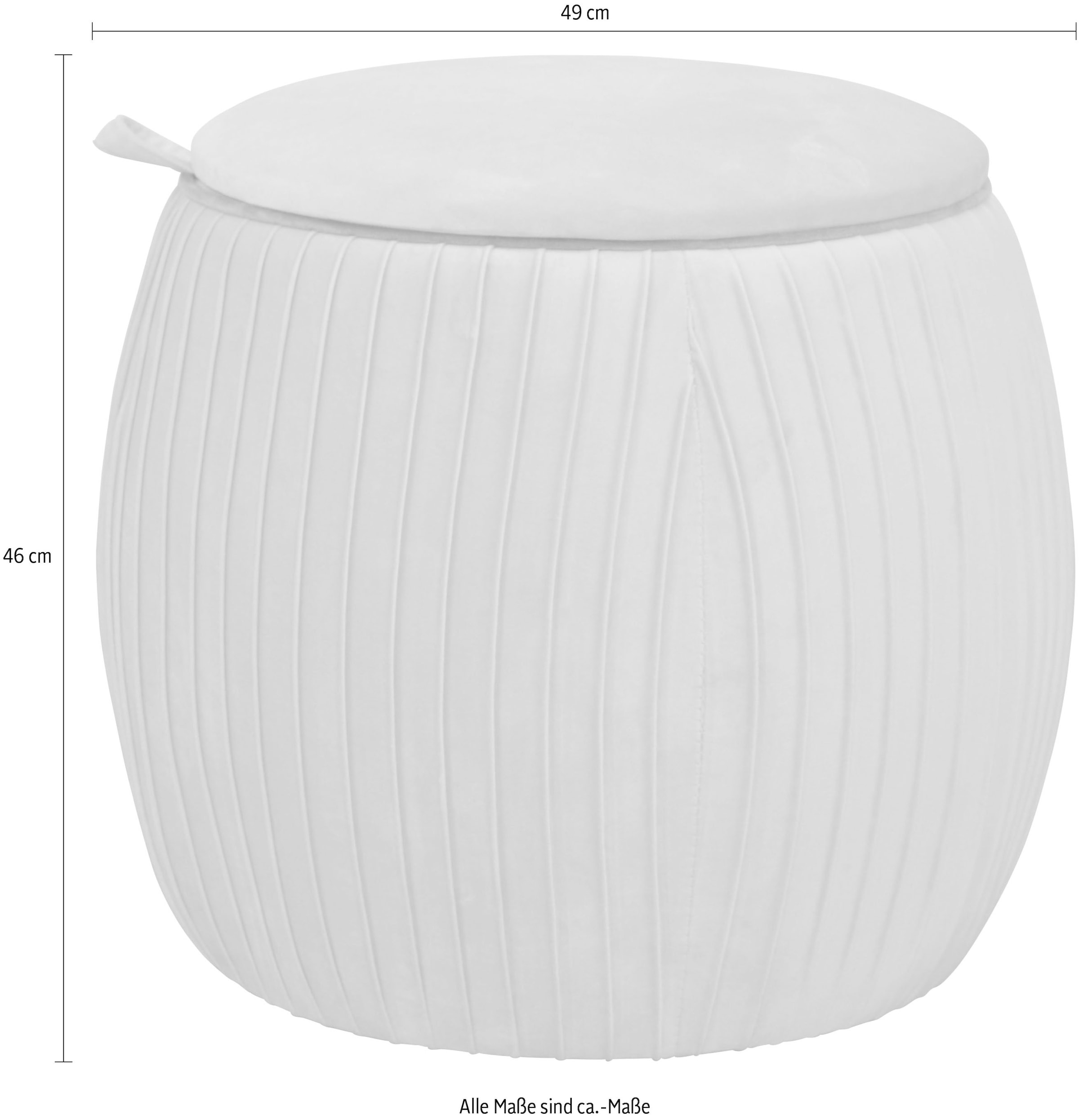 Home affaire Stauraumhocker 1 Stk. tlg.