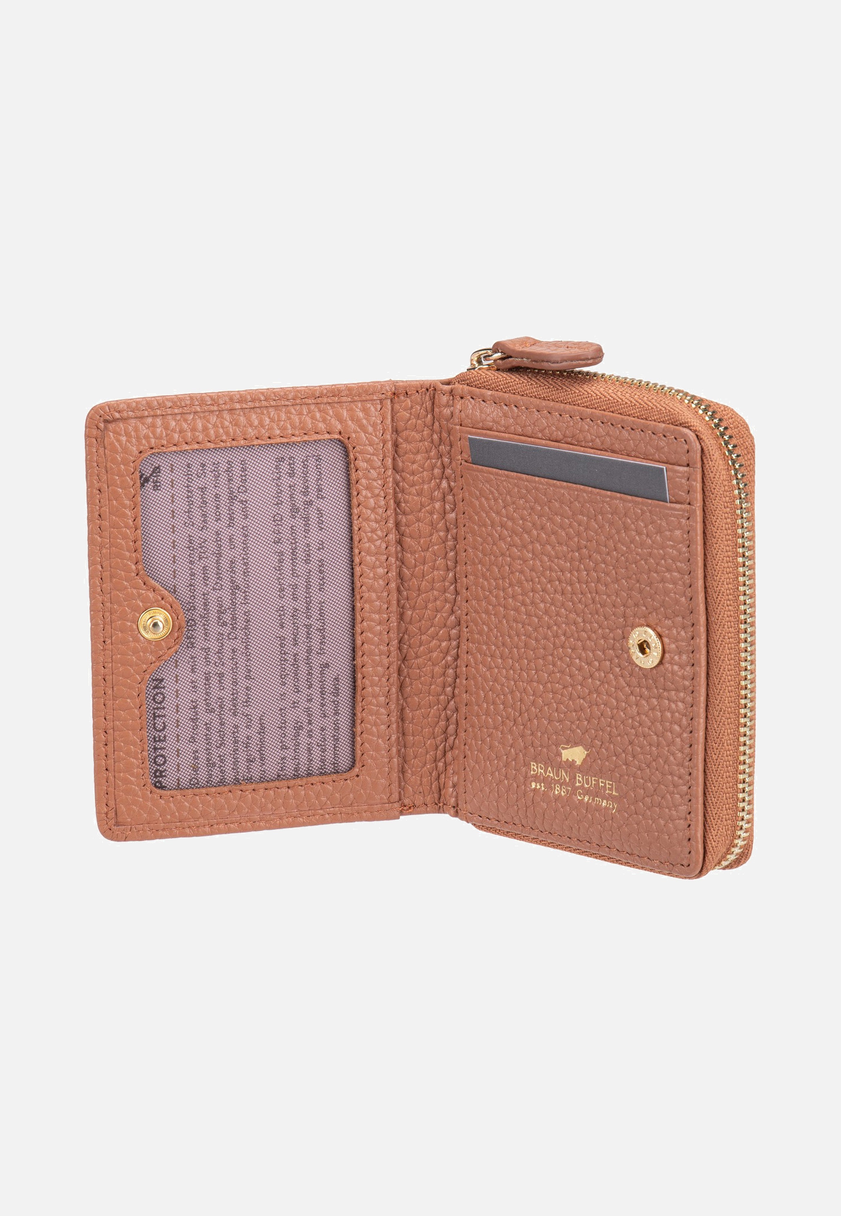 Asti Mini Rv-5Cs Cognac - Portemonnaie