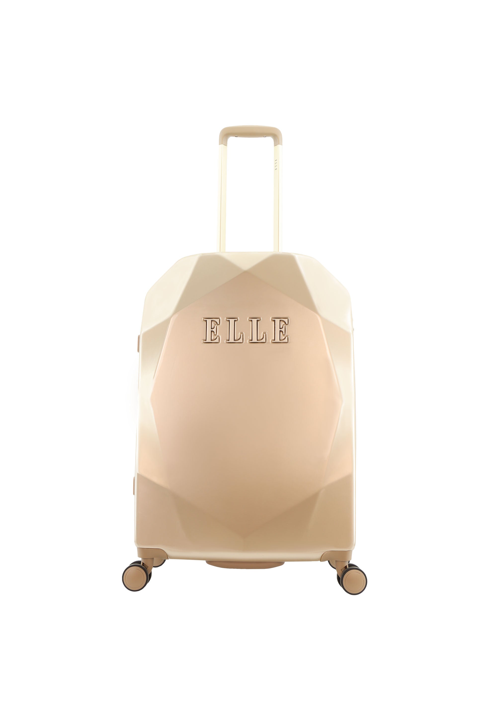 ELLE Diamond 56.5/67/76.5 cm reiskofferset - Taupe