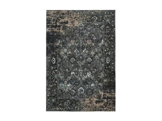 Tapis 230x160cm, design G708A coloris bleu pétrole - Confort et élégance pour votre intérieur