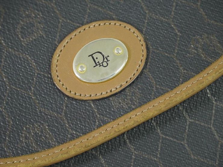 Dior Vintage Dior Crossbody Bag Navy