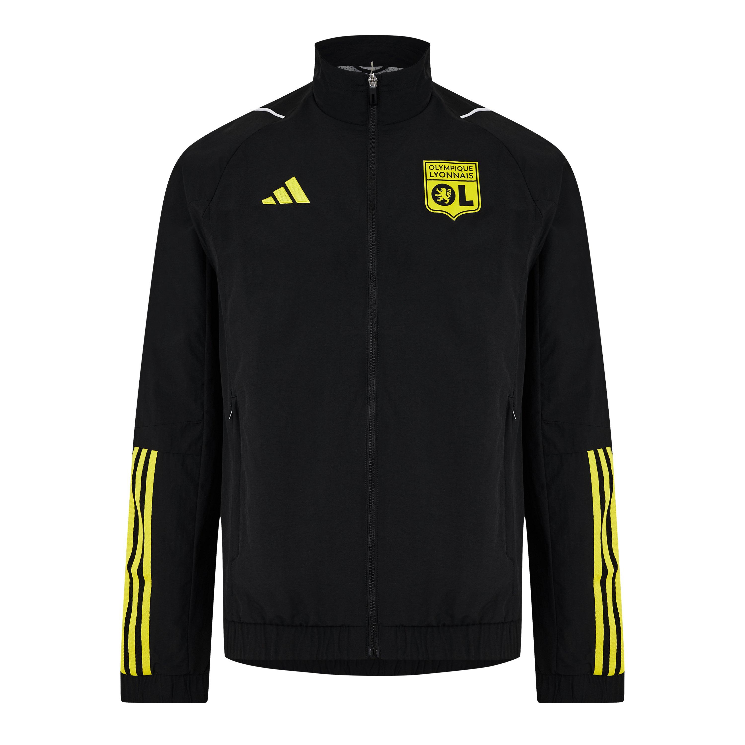 adidas Olympique Lyonnais Presentation Jacket 2023 2024 Adults