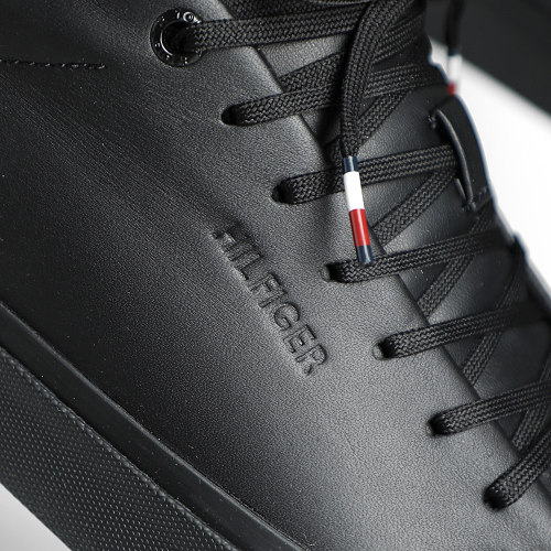 Baskets Modern Vulc Corporate Leather 4351 Black