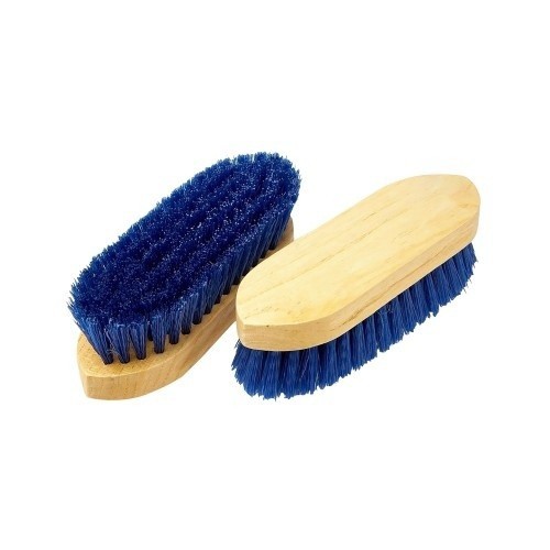 Escova Dandy feita de madeira e polipropileno, azul