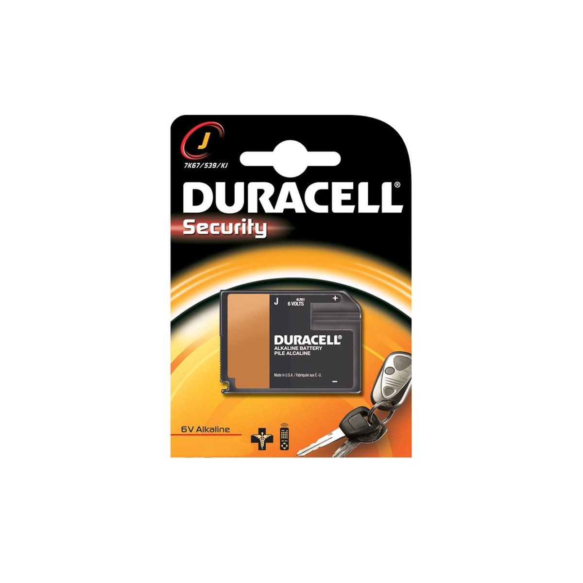 Duracell batteri 7K67