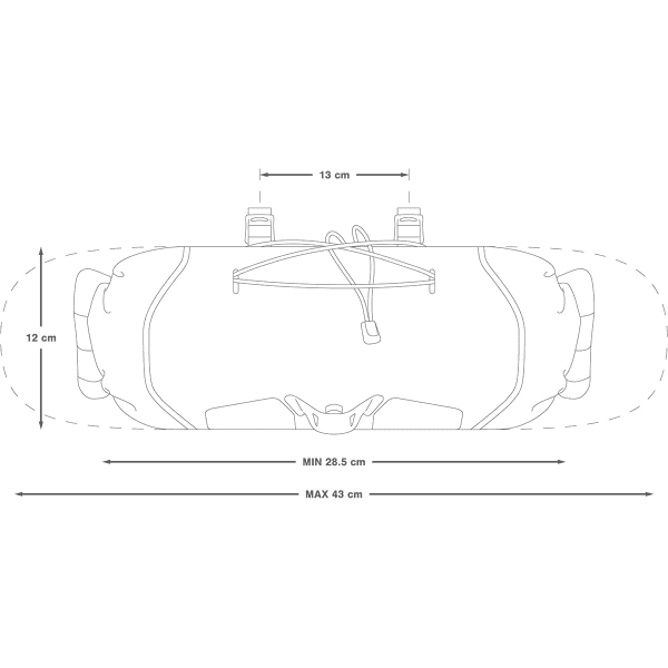 Saccoche Vélo APIDURA BACKCOUNTRY HANDLEBAR PACK 7L UNI