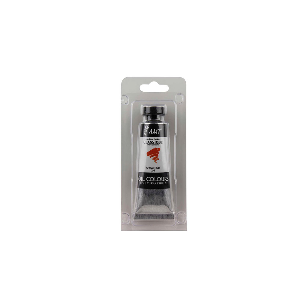 Peinture à l'huile orange 45ml