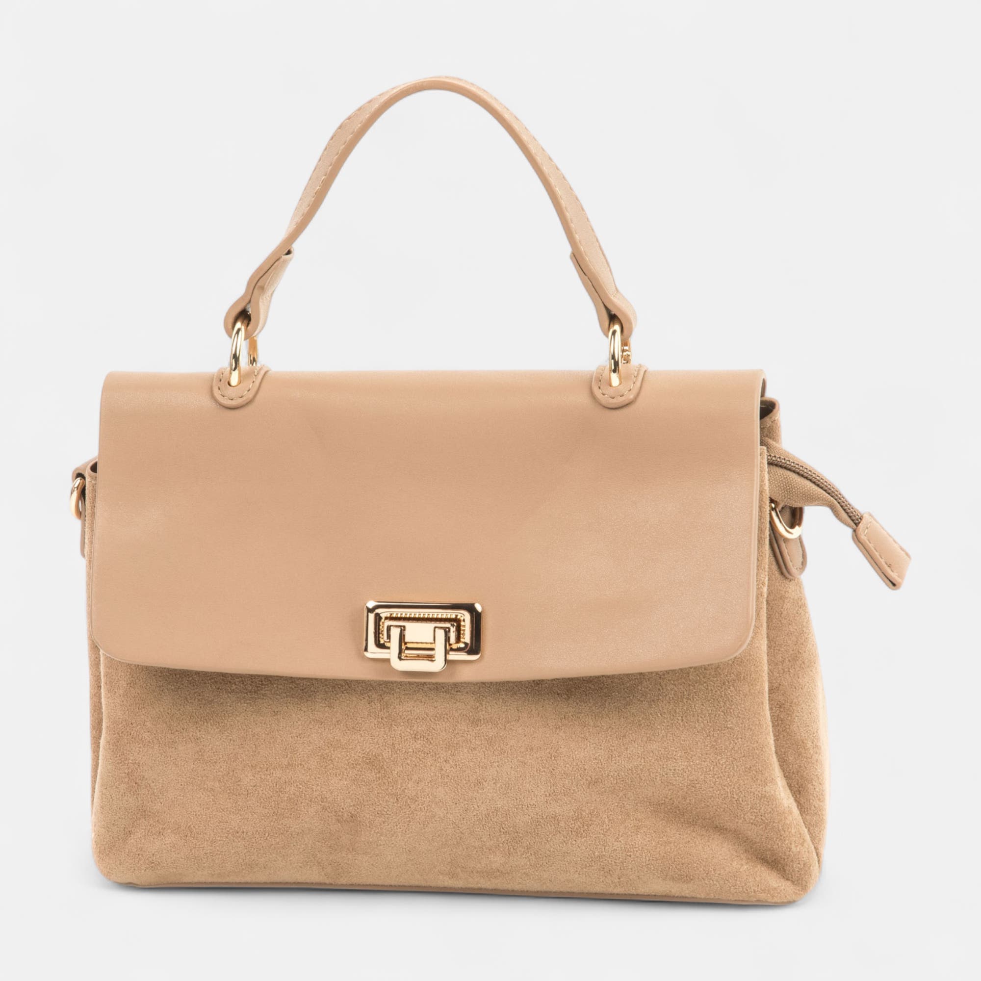 Sac bandoulière taupe