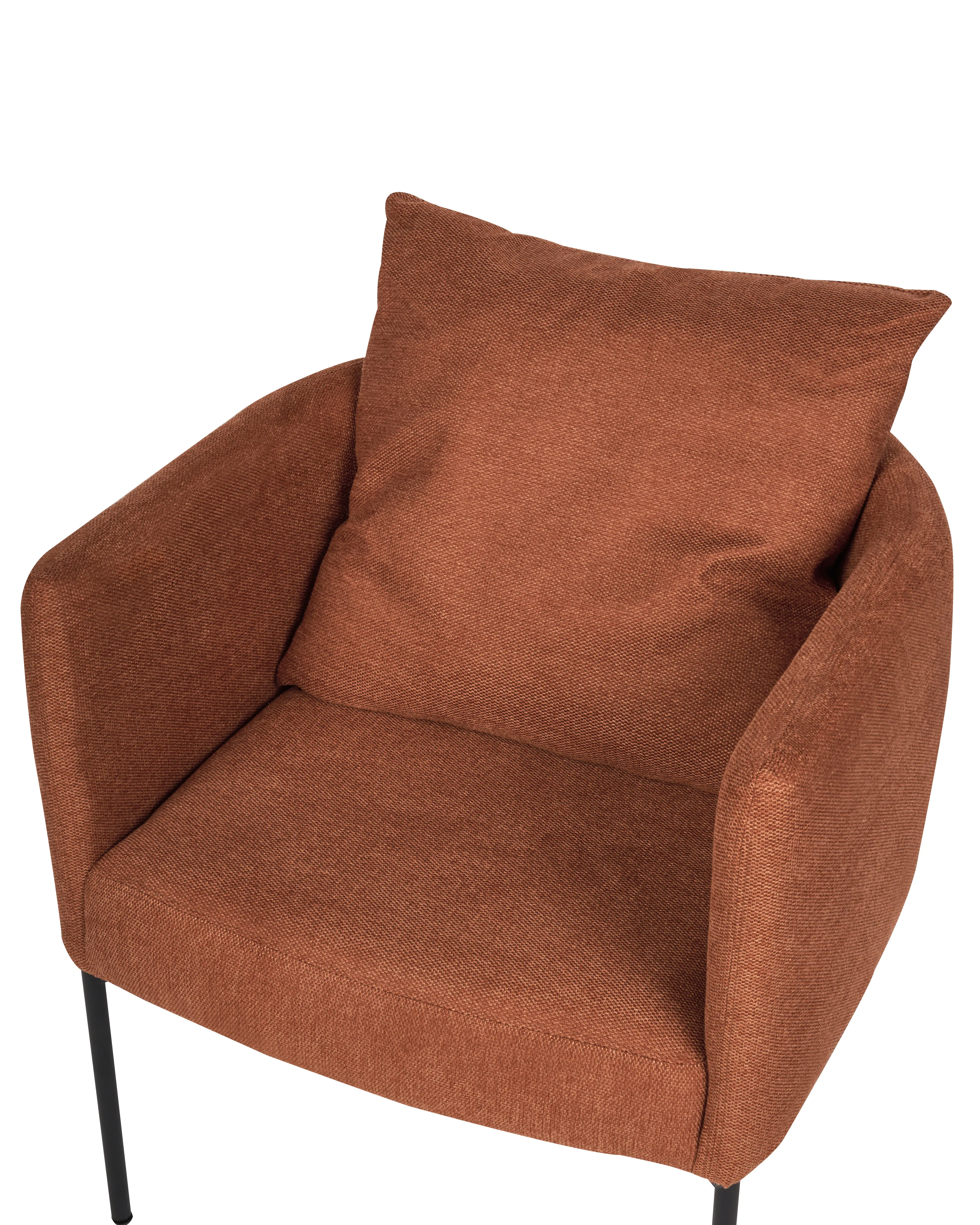 Fauteuil MALMOS Stof Goudbruin