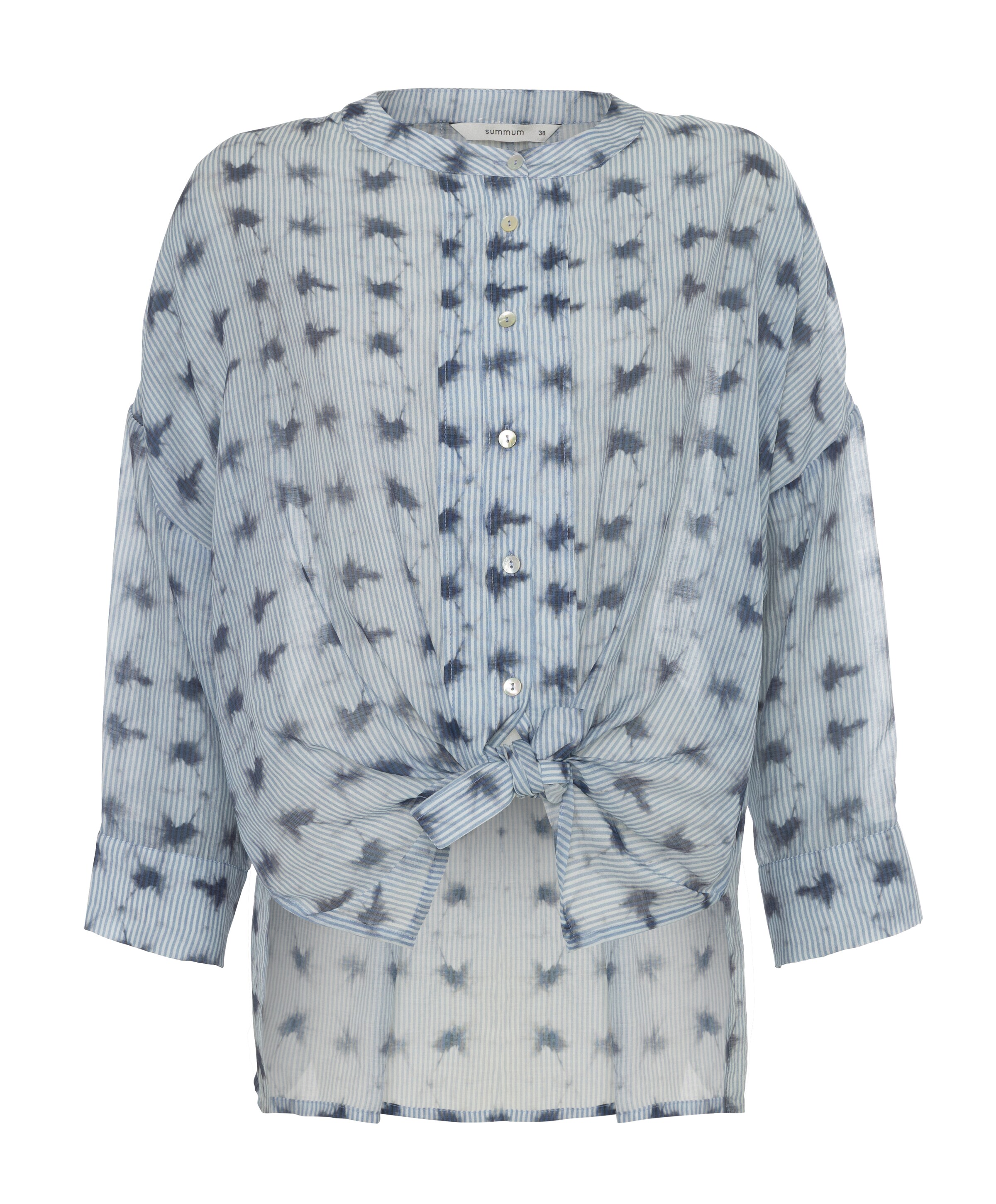 Summum Woman Dames blouse blauw