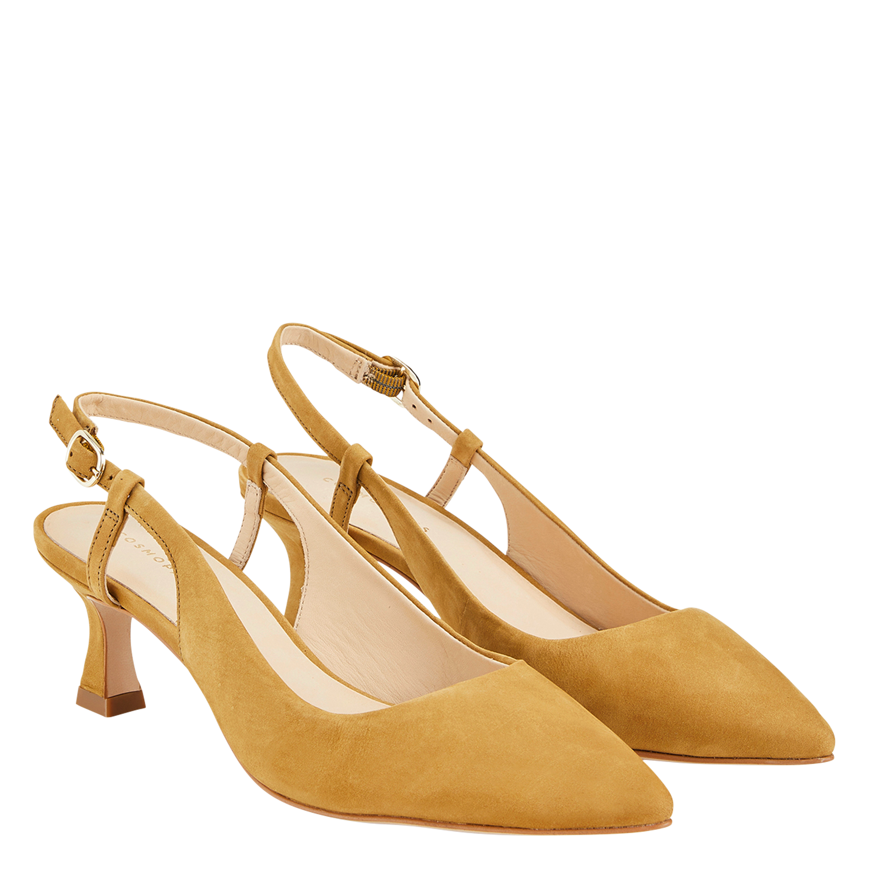 OREA - Sling-back en cuir| Vert