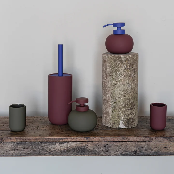 Mette Ditmer - Lotus Play Toilettenbürste, wine