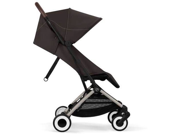 CYBEX Gold Buggy Orfeo Cocolate Brown Kompakter Reisebuggy mit Handgepäckmasse