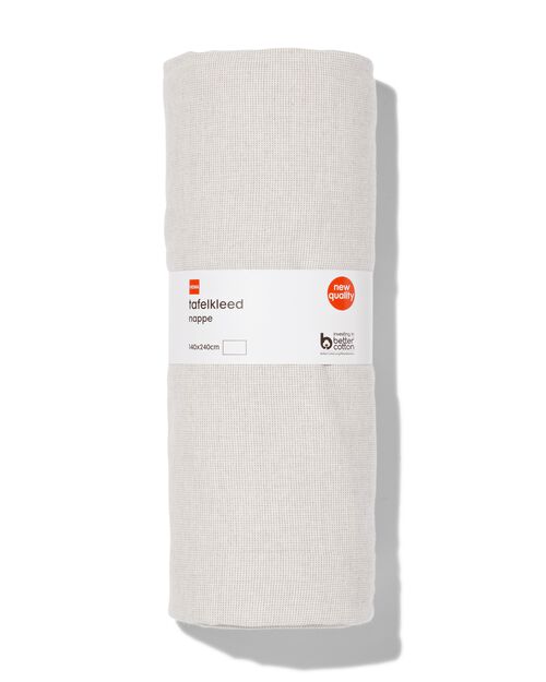 nappe grise coton chambray 140x240