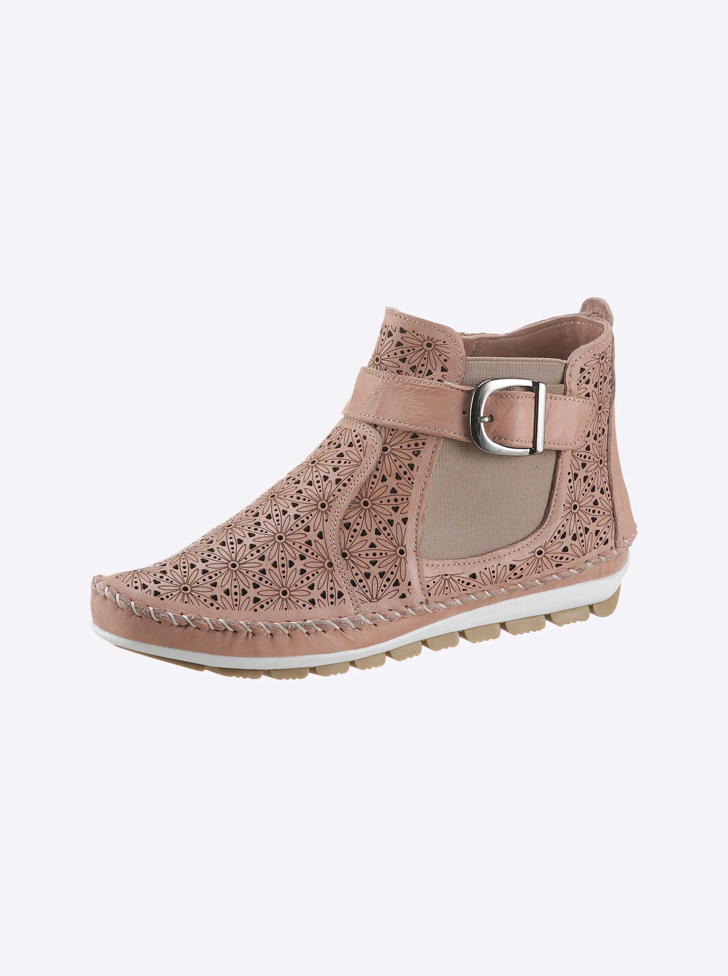 Gemini Stiefelette in altrosa