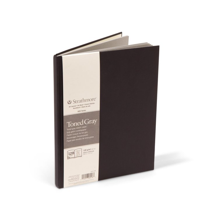Strathmore Skizzenbuch Toned Gray grau 118 g/m²