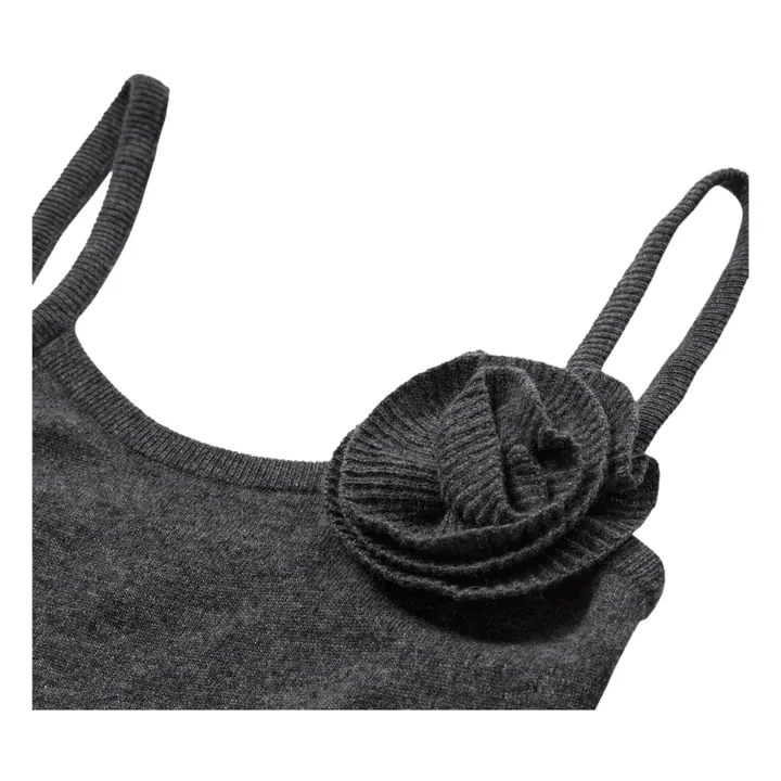 The Garment Robe Como Slip Laine | Gris anthracite