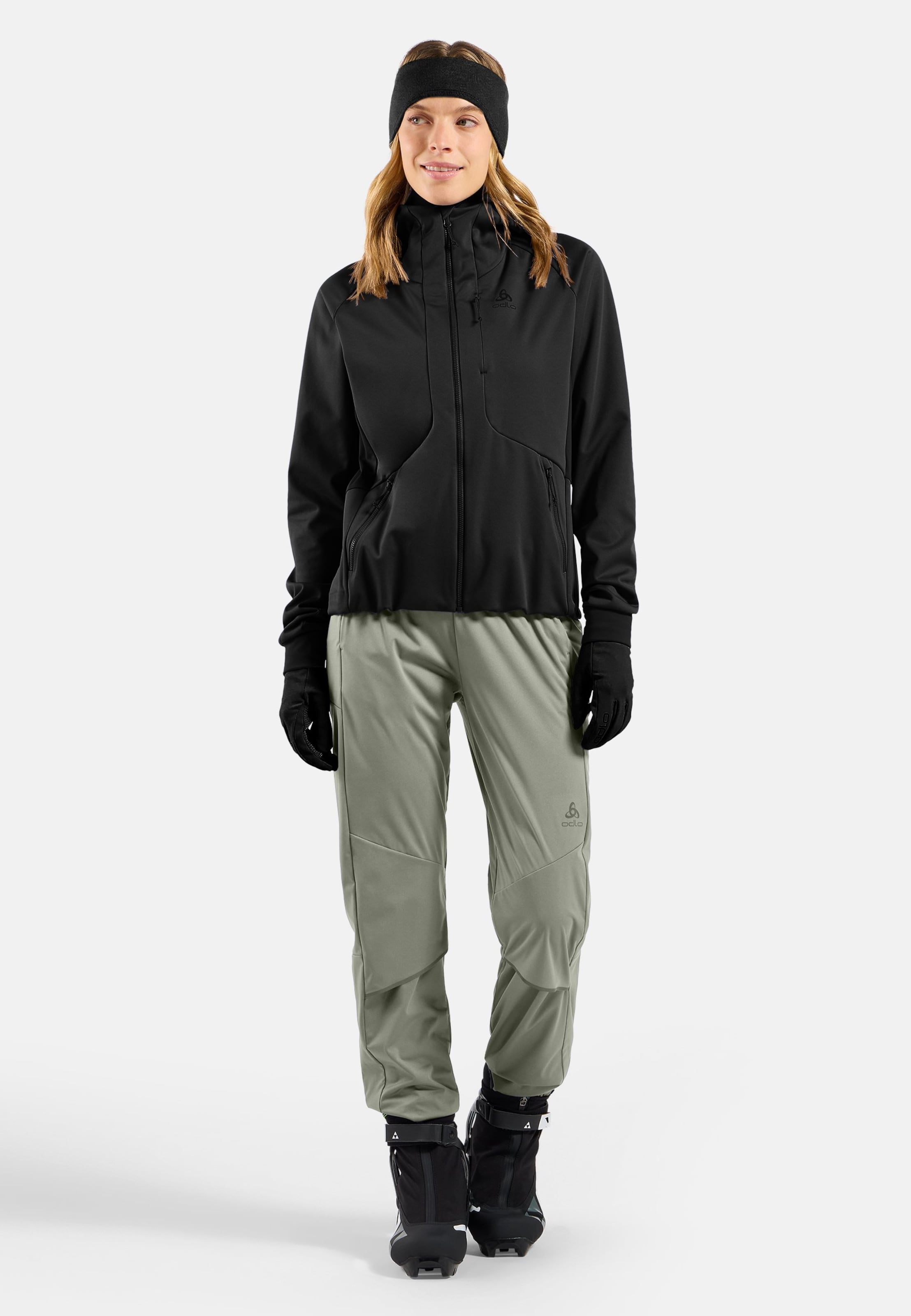 Winddichte Zeroweight Pro Warm Langlaufhose in shadow