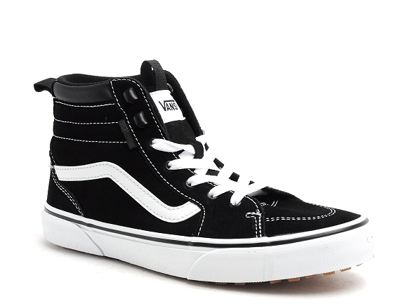 Vans boots bottine femme filmore hi suede yt noir