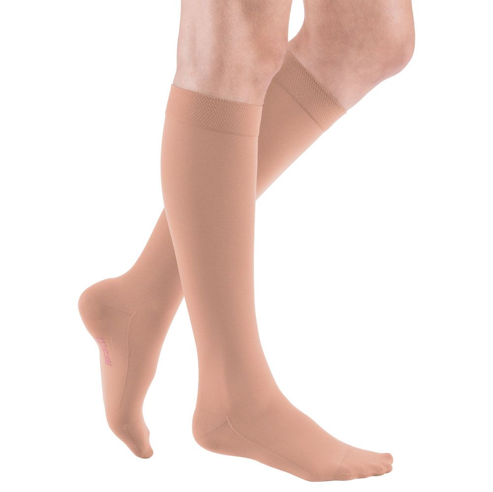 mediven comfort CCL2 AD Kompressionsstrümpfe normal (39-44 cm) Softspitze u. Trikotabschlussrand