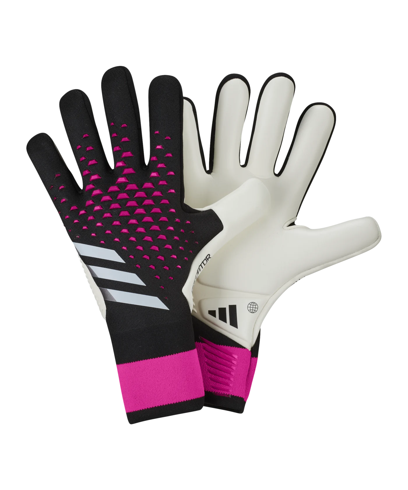adidas Predator Pro Torwarthandschuhe Own Your Football Schwarz Weiss Pink
