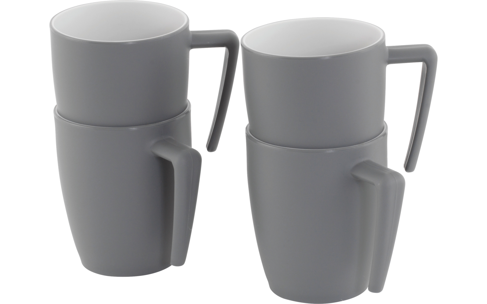 Outwell Gala 4 Personen Tassen Set 4 teilig Grey Mist