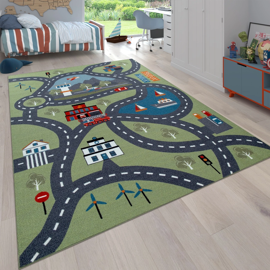 Paco Home Teppich Bin 562 Green
