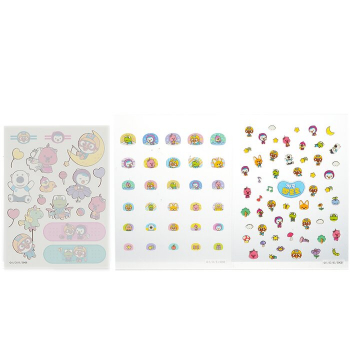 April Korea Pororo Nail   Hand Tattoo