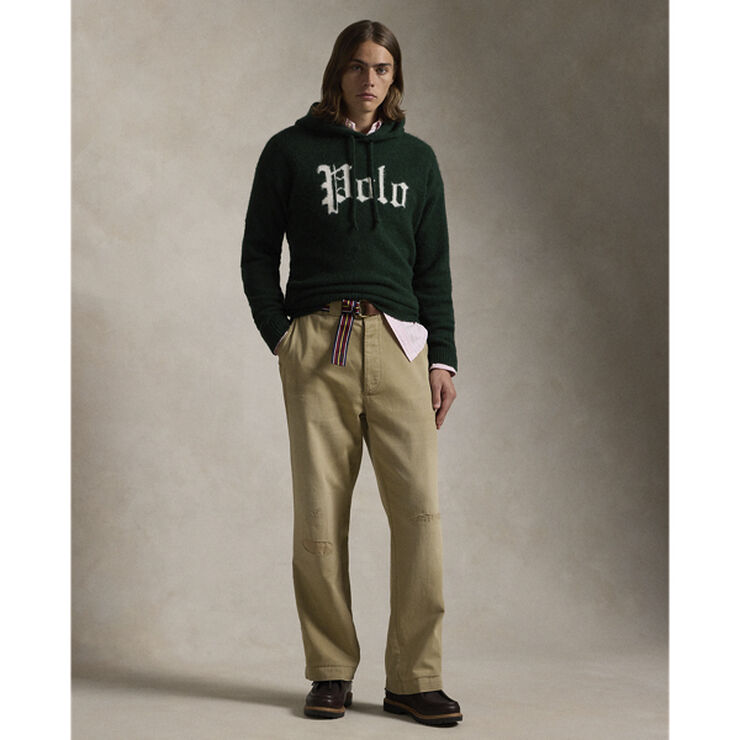 Polo Ralph Lauren ALPACA BLEND-LSL-PLO Moss agate combo