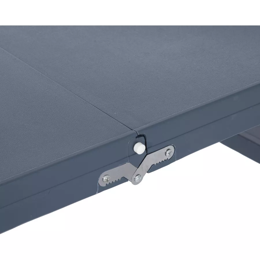 Outsunny Campingtisch mit 4 Sitzen schwarz, grau