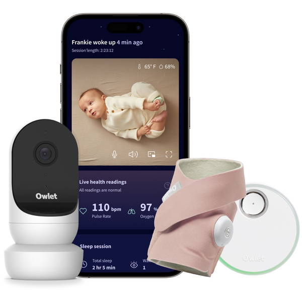 OwletOwlet   Dream Sock und Cam 2 Bundle dusty rose