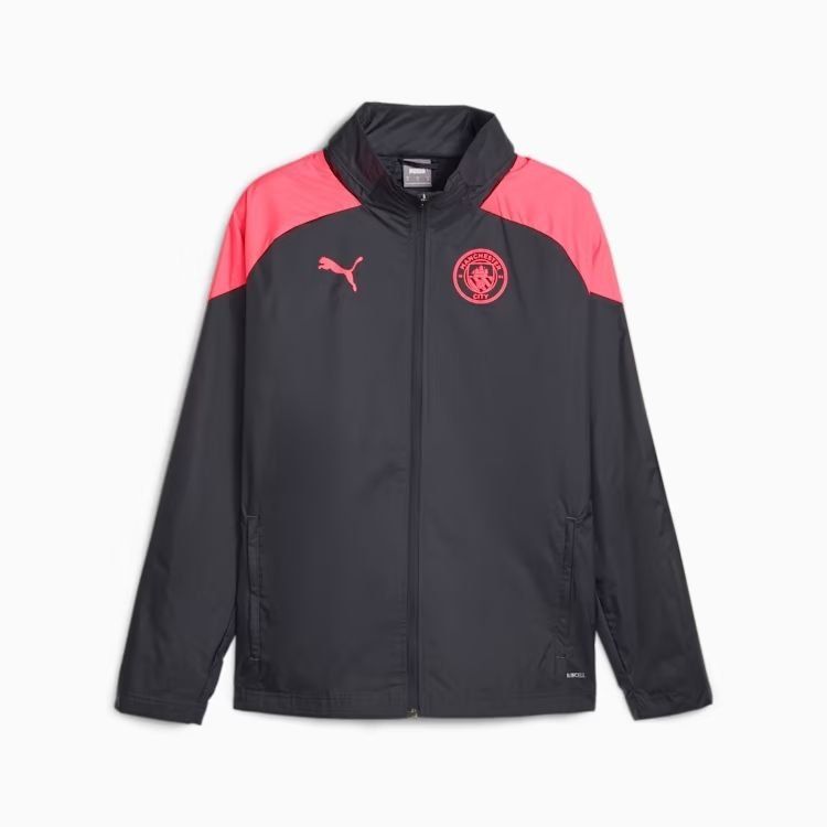 Manchester City Veste d'Entraînement All Weather - Bleu Marine/Crépuscule