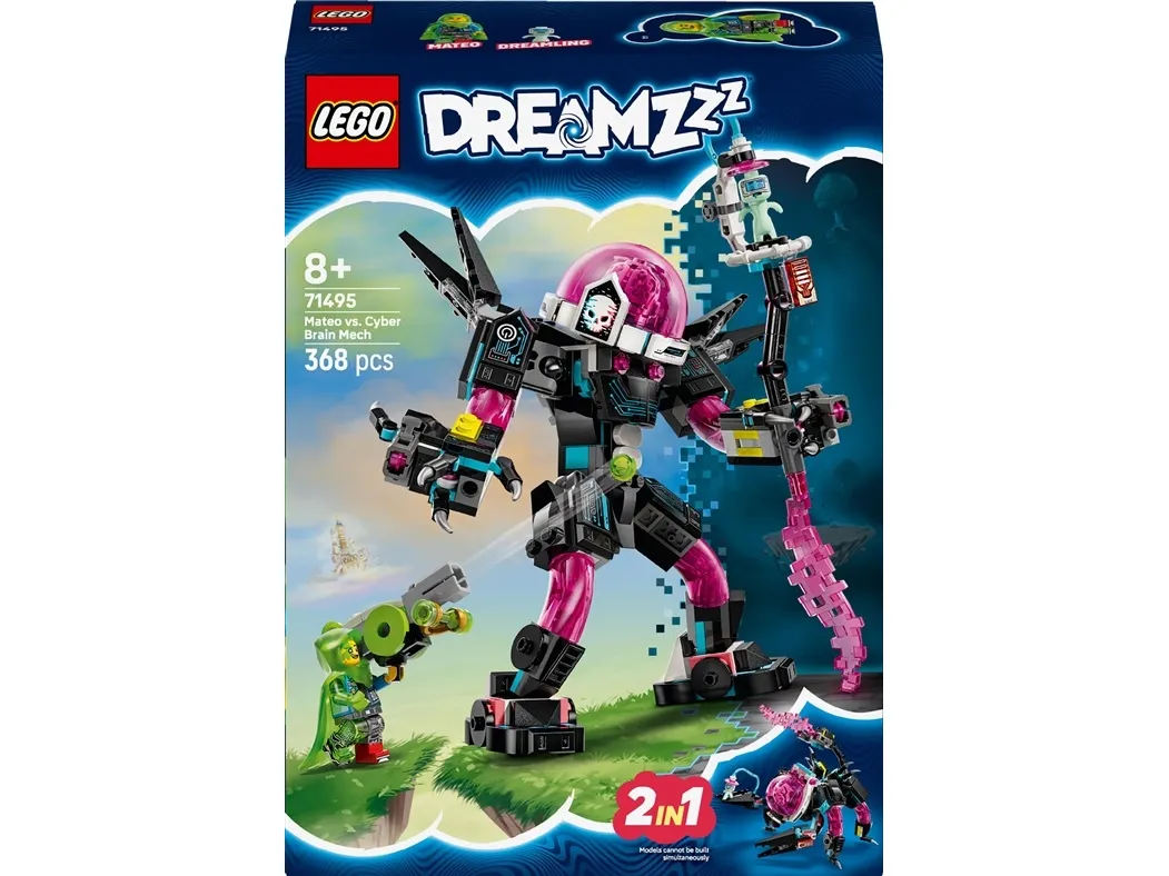 LEGO DREAMZzz 71495 Mateo mod cyberhjerne-mech