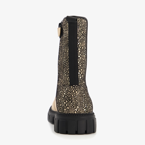 Blue Box meisjes Chelsea boots beige/zwart