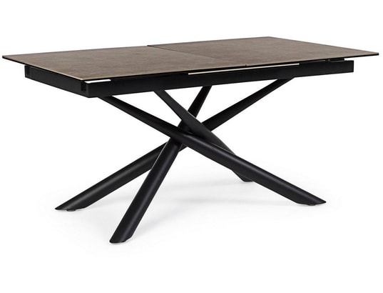 CONCEPT1 - Table de salle à manger Seyfert 160/220 x 90 x h76 cm